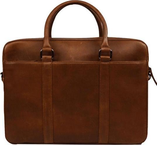 Image du produit DSTRCT Premium Collection Leren Business Laptoptas - 15,6 inch laptopvak met rits - Inclusief onderhouspakk (15.60")