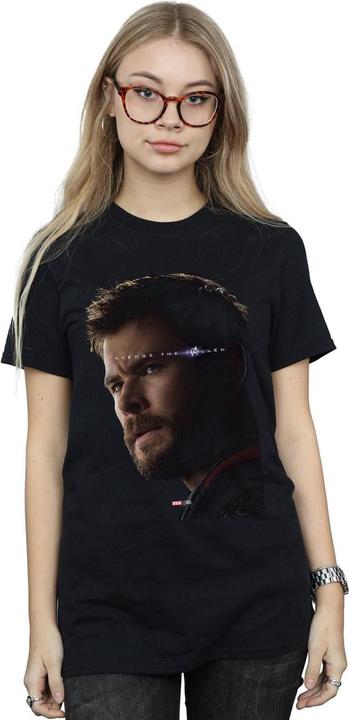 Produktbild Avengers Endgame Avenge The Fallen Thor Baumwolle Boyfriend TShirt (XXL)