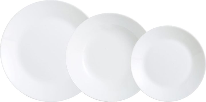 Produktbild Luminarc Arcopal Zelie opaalglas - wit - 18-Delig (L4122) (18 Stück)