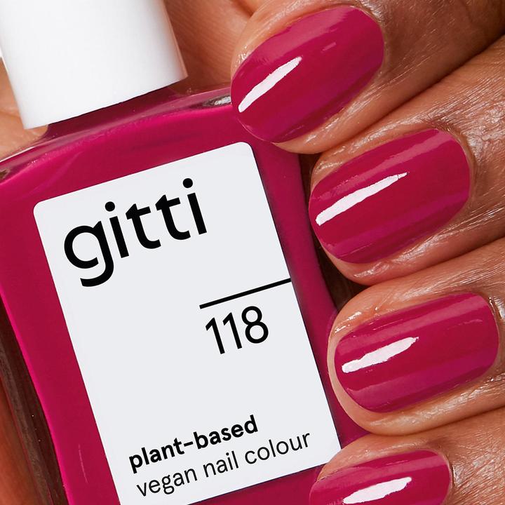Produktbild Gitti no. 118 Nail Polish Raspberry Red (Raspberry Red, Farblack)
