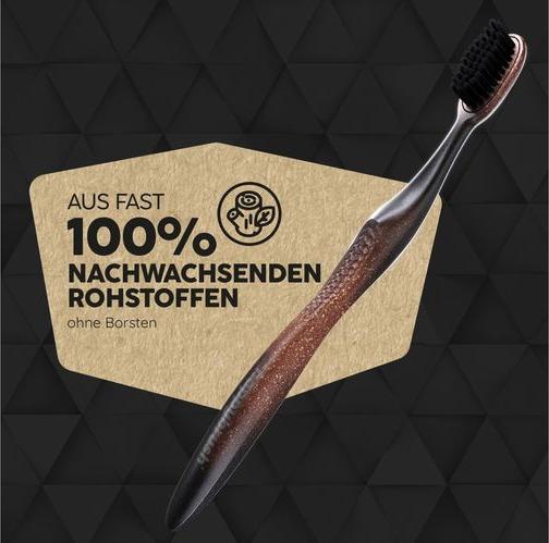 Produktbild happybrush Handzahnbürste Eco Change Medium (Mittel, 2 x)