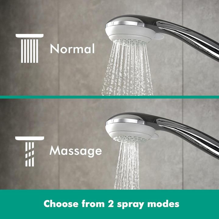 Produktbild hansgrohe Duschkopf Crometta 85 mit 2 Strahlarten (2 Strahlarten)