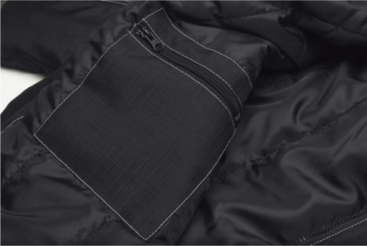 Actual product image Planam unisex winter jacket BASALT black size M (M)