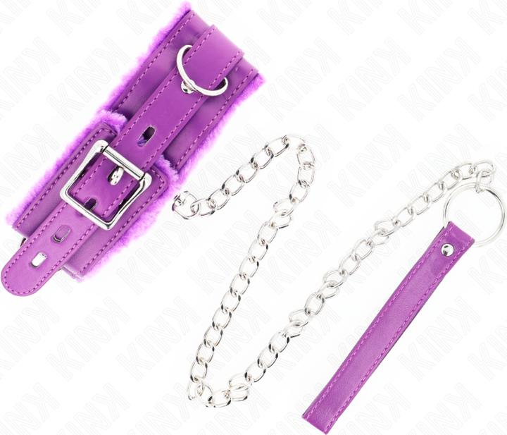 Produktbild Kink HALSBAND MIT LEINE 65 CM MIT EINSCHRÃ„NKUNGEN LILA 36-42 CM X 5,5 CM