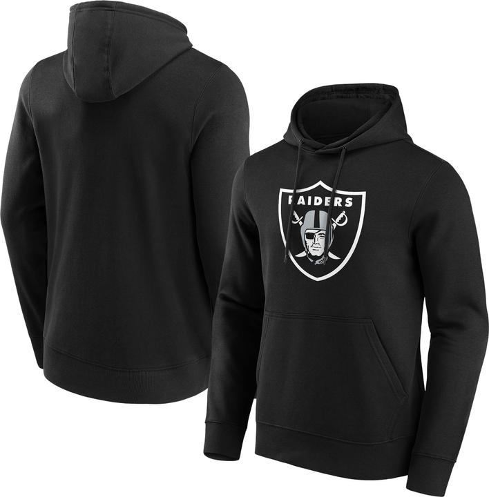 Immagine prodotto Fanatics Felpa con cappuccio Las Vegas Raiders Mid Essentials Crest Mens (S)