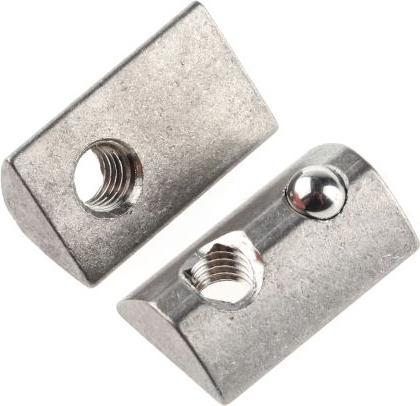 Image du produit RS PRO Roll-in T-slot 8, M6, spring, stainless