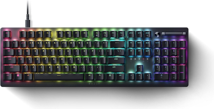 Produktbild Razer DeathStalker V2 Tastatur USB QWERTY Deutsch Schwarz (DE, Kabelgebunden)