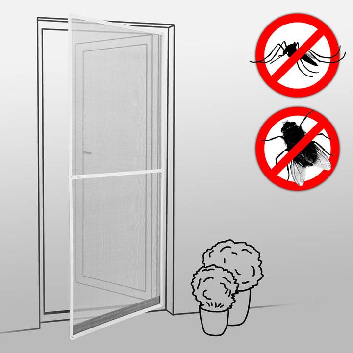 Actual product image tectake Fly screen (95 x 210 cm)
