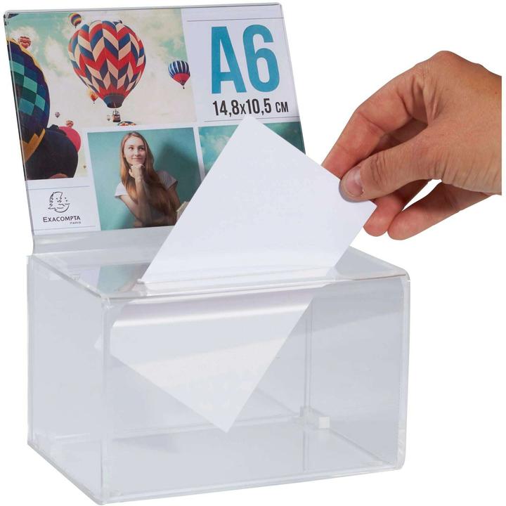 Produktbild Exacompta Urne Einwurfbox (A6)