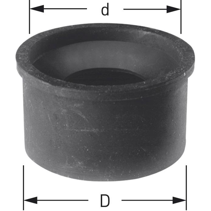 Magni, Shirt, STEDO HT-NIPPEL 1 1/4", D = 46, (46)