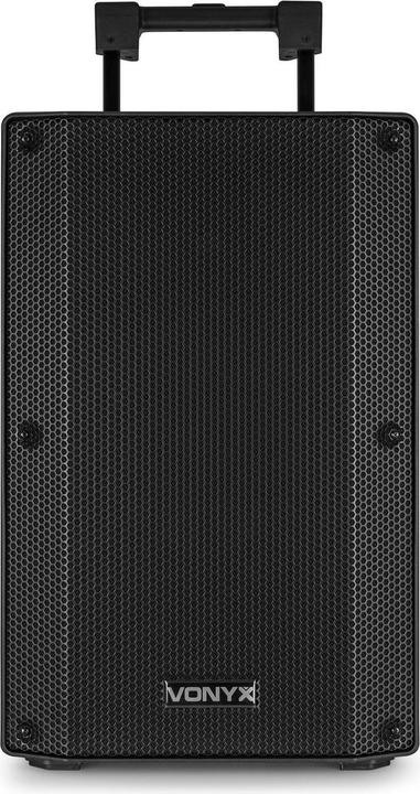Produktbild speaker - Vonyx VSA500 - Trolley speaker met Bluetooth en 2 draadloze microfoons - 800W (Aktiv)