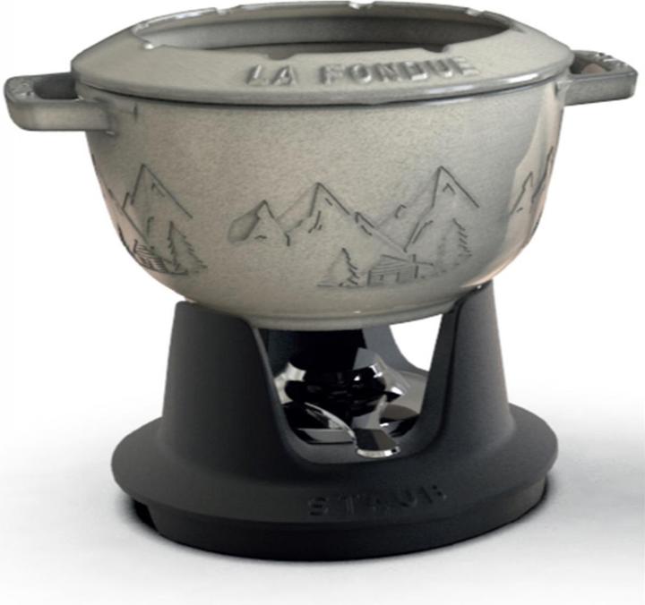 Productafbeelding Staub Fonduestel MOUNTAIN CHALET (Bourgondische fondue, Chinese Fondue, Kaasfondue, Chocoladefondue)