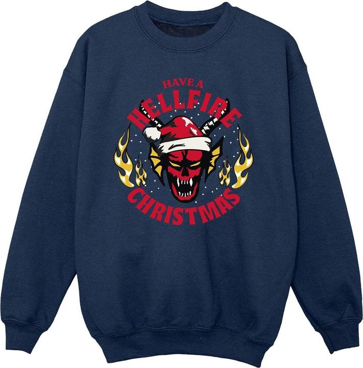 Immagine prodotto Netflix Stranger Things Hellfire Christmas Felpa Ragazze (128)