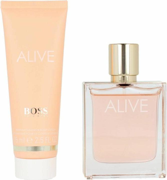 Produktbild Hugo Boss BOSS Alive For Her Eau de Parfum Giftset 50ml + Body Lotion 75ml (Eau de Parfum, 125 ml)