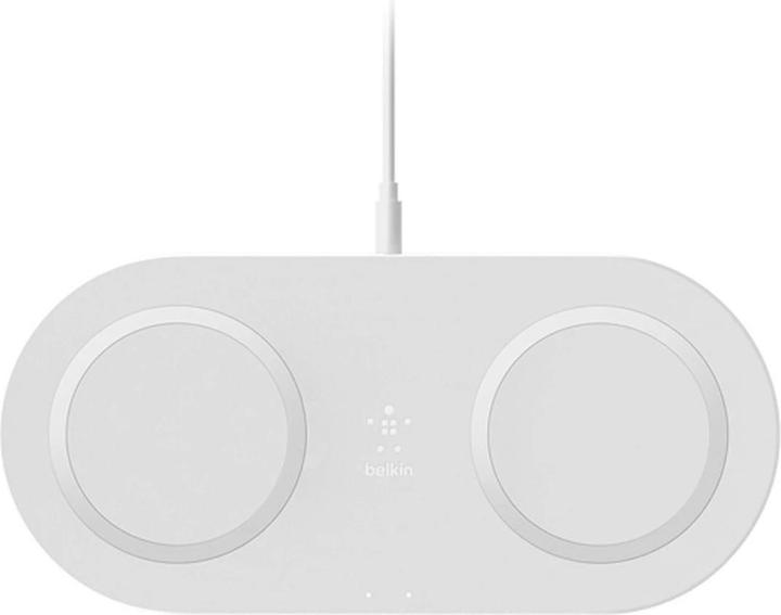 Actual product image Belkin Dual Wireless Charging Pad mit Netzteil (10 W)