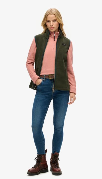 Produktbild Superdry Damen Halbzip Kurzpullover (XS)