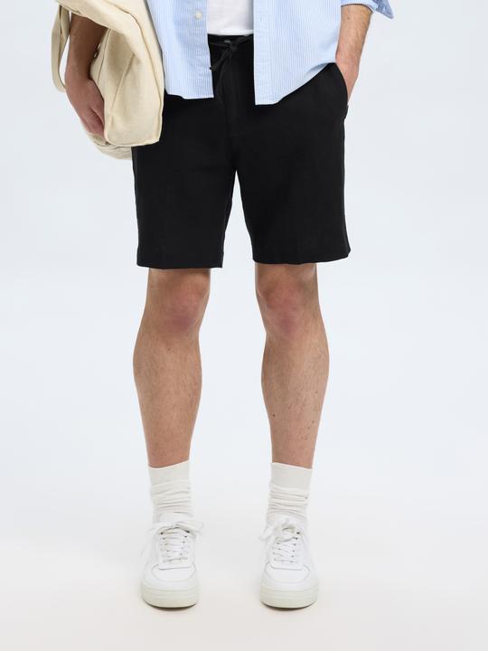 Produktbild Selected Homme Regular Fit Shorts aus Leinengemisch (S)