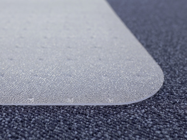Actual product image Floortex Cleartex anti-microbial floor protection mat for carpets up to 9mm (120 x 150 cm)