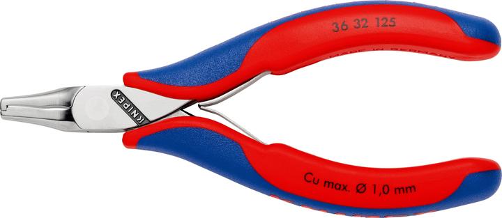 Produktbild Knipex Flachrundzange mit Schneide (200 mm)
