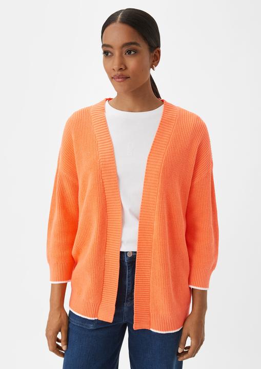 Produktbild Comma Strickjacke Baumwollstrickjacke mit 3/4-Ärmeln (S)