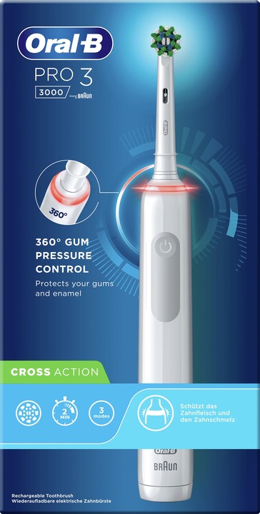 Image du produit Oral-B Pro 3 3000 (Brosse à dents oscillo-rotative)