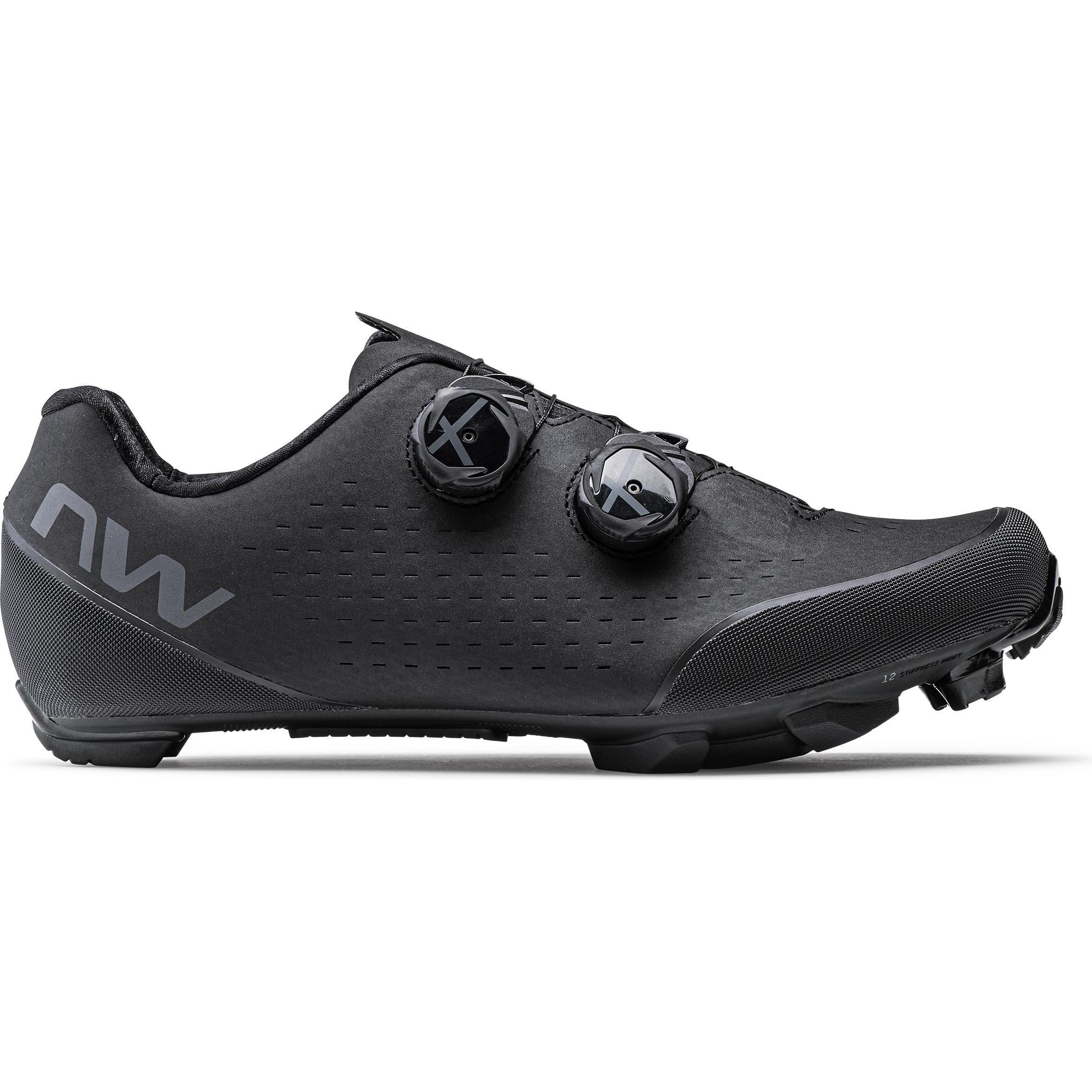 Northwave, Herren, Veloschuhe, Rebel 3 (39.5), Schwarz