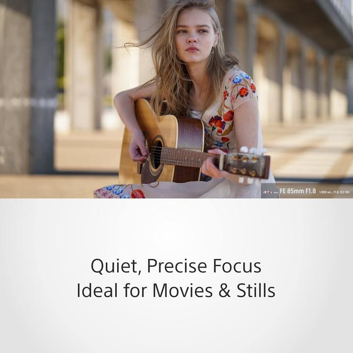 Immagine prodotto Sony FE 85mm f/1.8 (Sony E, Full frame)