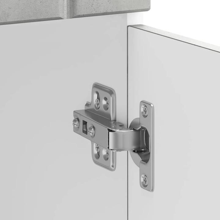 Image du produit vidaXL Élément bas de cuisine Lucca Gris béton Matériau bois Élément bas d'évier (80 x 46 x 81.5 cm)