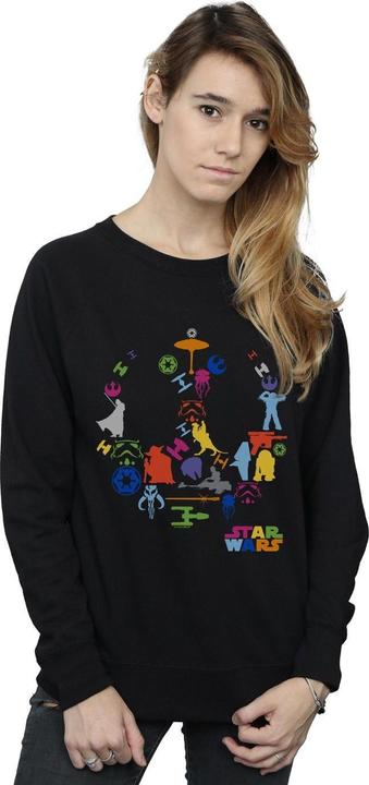 Produktbild Star Wars Silhouette Collage Sweatshirt (L)