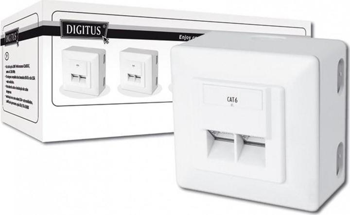 Actual product image Digitus 5x surface-mounted data connection box (Extender)