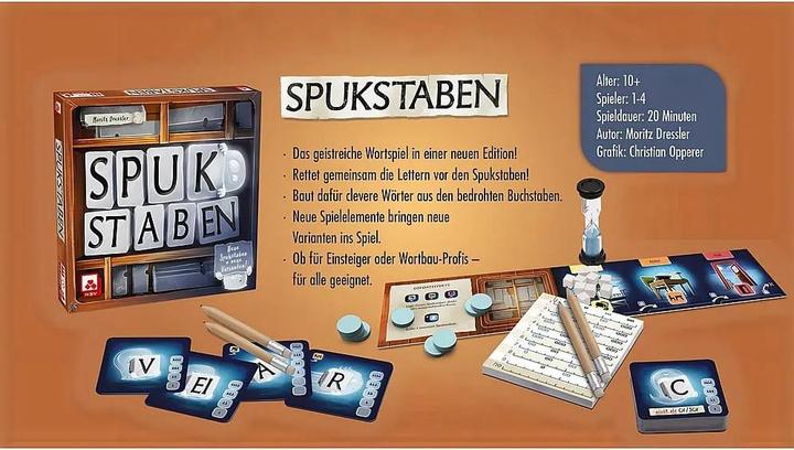Actual product image NSV SPUKSTABEN (2nd edition) (German, 1 - 4 Players)