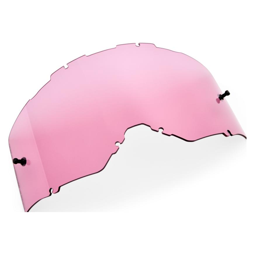 Fox, Accessori Per Occhiali, Mx24 Arspc/Lente Principale Inj - Rosa Vivida, Rosa, Pink