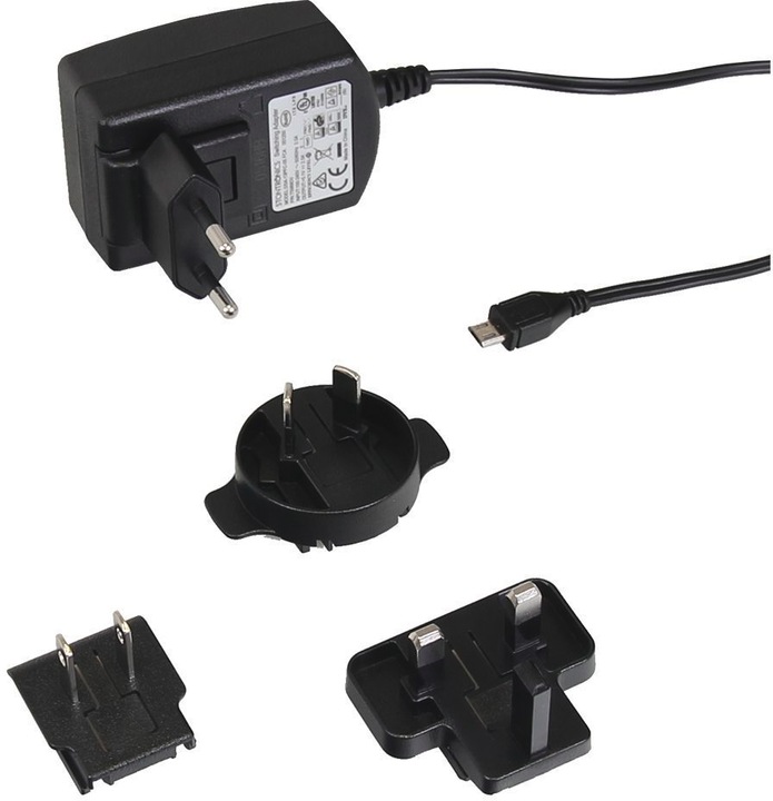 Actual product image Raspberry Pi Official Power Adapter Pi 3 Micro USB Black