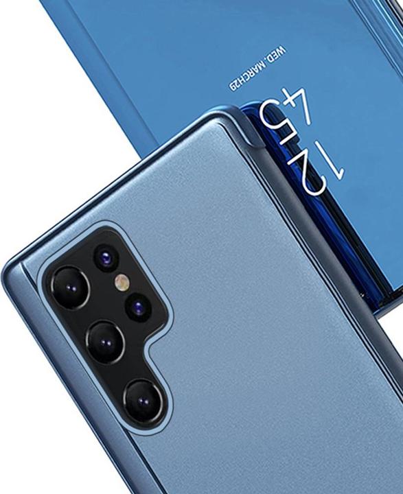 Actual product image Deltalabs Clear View Standing Flip Cover case (Samsung Galaxy S25 Ultra)