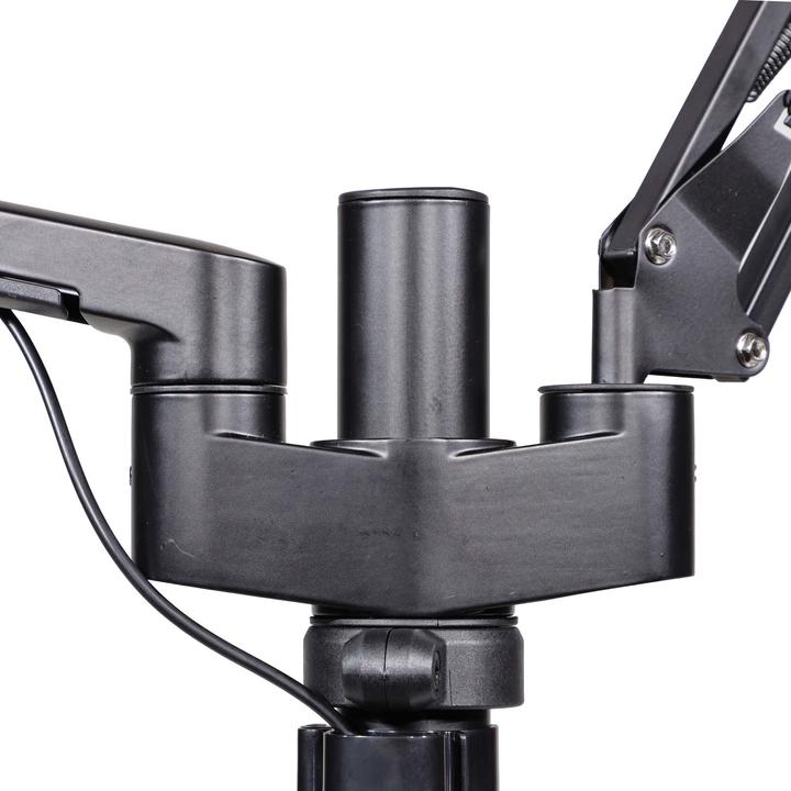 Actual product image Wiltec 4in1 table tripod camera tripod with table clamp ring light streaming setup (Metal, Plastic)
