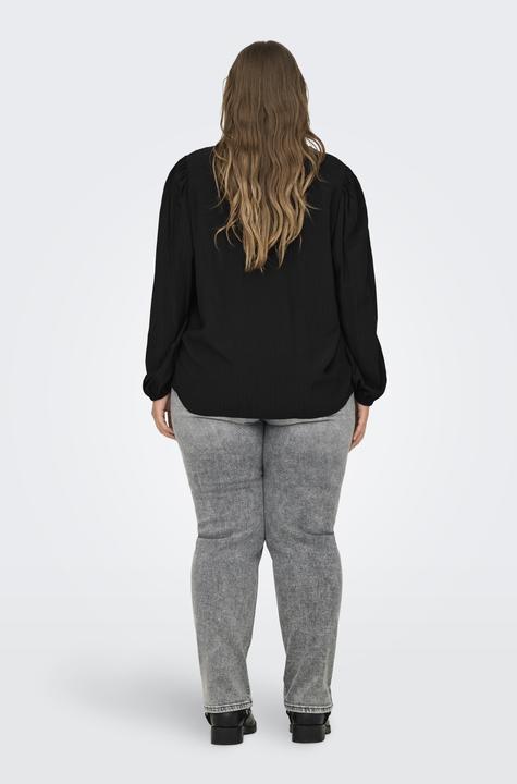 Immagine prodotto Only Vestibilità regolare Scollo a V Polsini elasticizzati Maniche a sbuffo Top Top (46)