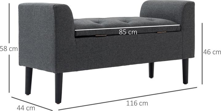 Actual product image Homcom Bench (116 cm)