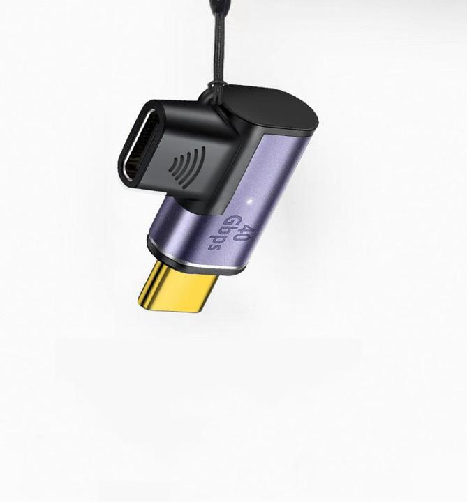 Produktbild MicroConnect Magnetic USB-C Adapter 90 (USB Typ-C)