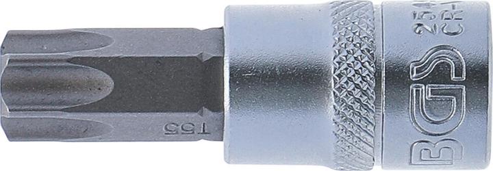 Actual product image BGS Bit Socket 10 mm (3/8") Drive T-Star (for Torx) T55 (Inner square)
