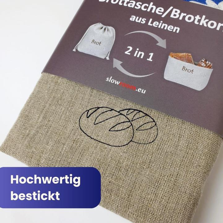 Actual product image Slowroom Brotbeutel