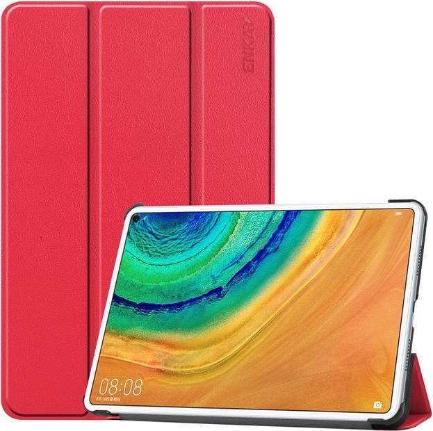 Actual product image Enkay Leather Smart Case triple foldable (Huawei MatePad Pro)