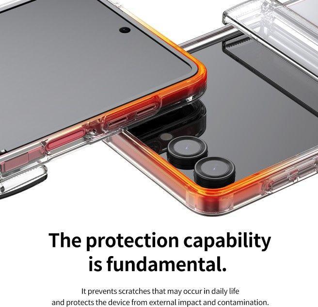 Produktbild Araree Case Duple 360 M MagSafe Qi2 for Samsung Galaxy Z Flip7 transparent (Samsung Galaxy Z Flip7)