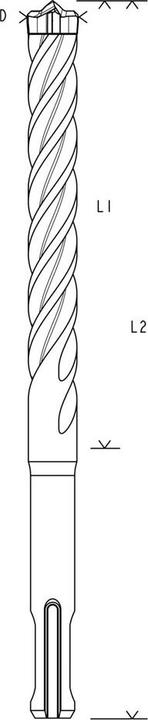 Actual product image Bosch Professional SDS-plus-7X (8 mm)