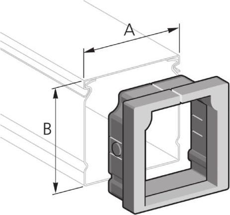 Actual product image Pflitsch Edge protector PIK KS 60/60 TPE