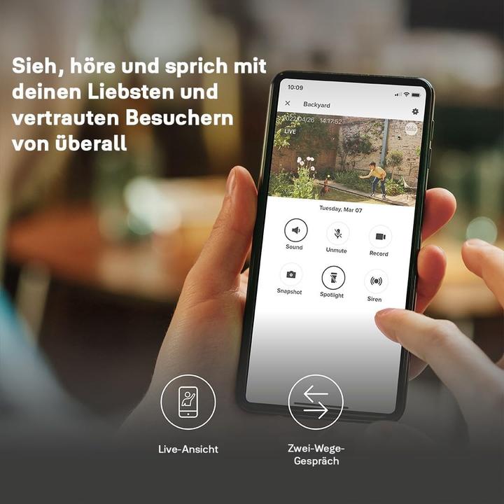 Actual product image Yale Smart indoor & outdoor camera with battery or cable (1920 x 1080 Pixels)