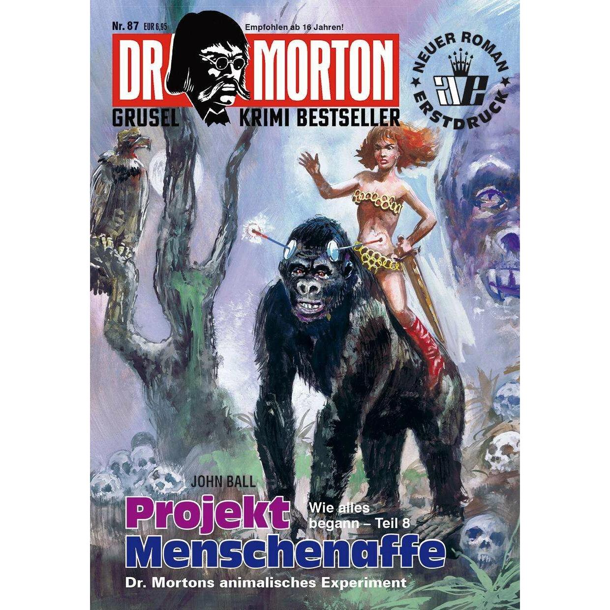 Dr. Morton 87: Projekt Menschenaffe, Belletristik von John Ball
