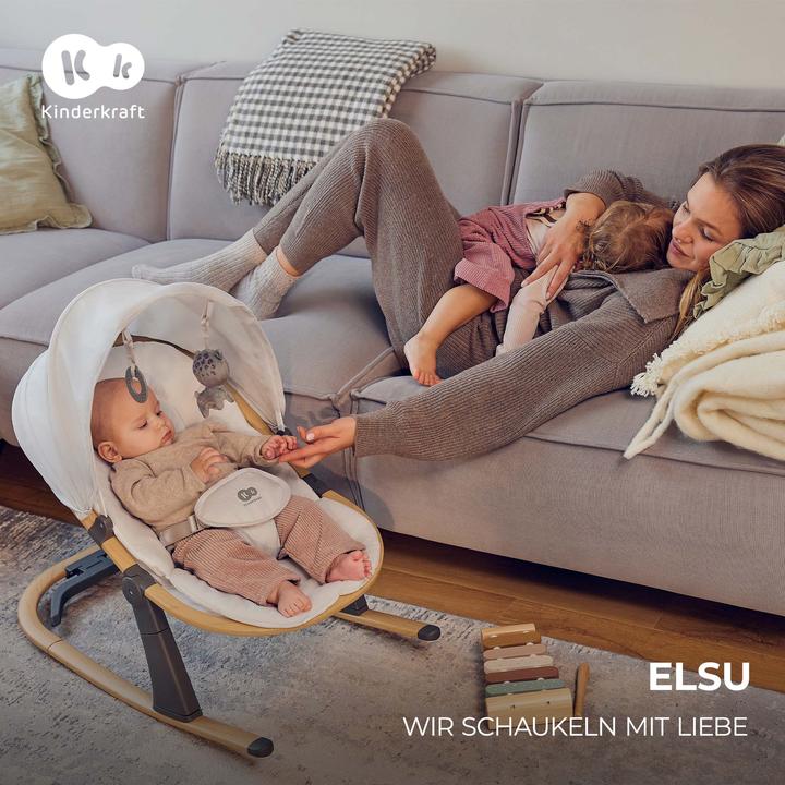 Actual product image KinderKraft bouncer ELSU