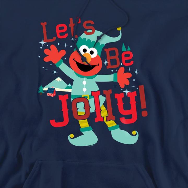 Produktbild Let's Be Jolly Kapuzenpullover weihnachtliches Design (S)
