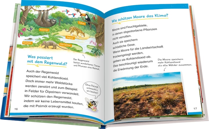 Immagine prodotto Ravensburger Wieso? Weshalb? Warum? Erstleser, Band 13: Umweltschutz (Tedesco, Carola di Caldaia, Svetlana Kilian, 2024)