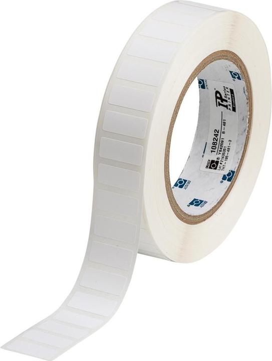 Produktbild Brady Polyester-Etiketten für Objektträger chemikalienbeständig 76-mm-Kern